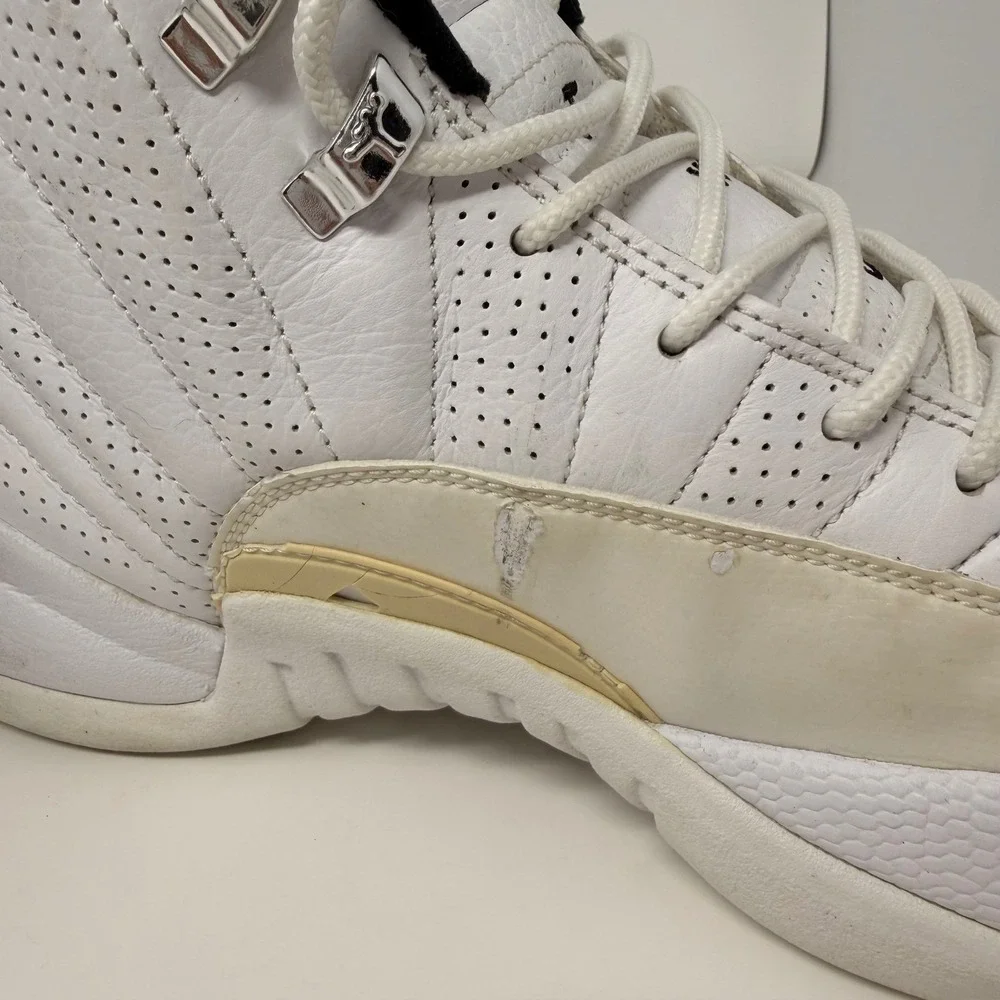 Vintage Air Jordan 12 Retro‎ Rising Sun White Red 130690-163 Sz 10.5 2009